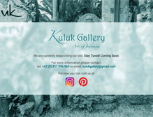 Tablet Screenshot of kulukgallery.com